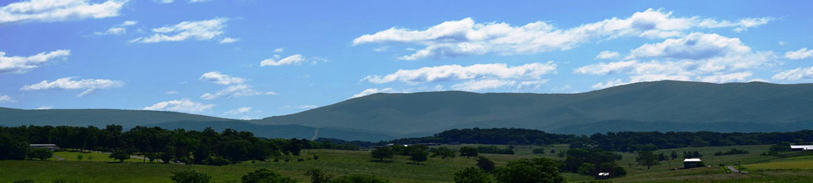 Farm with Mountain Backdrop